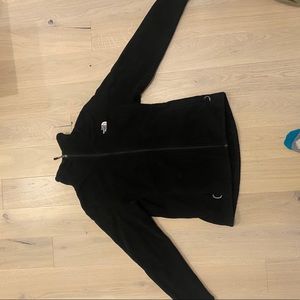 North Face full zip in black